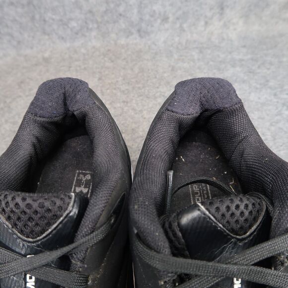 Under Armour Shoes Mens 8.5 Cleats Baseball Sport Black Molded Leadoff III Adult - Picture 13 of 13